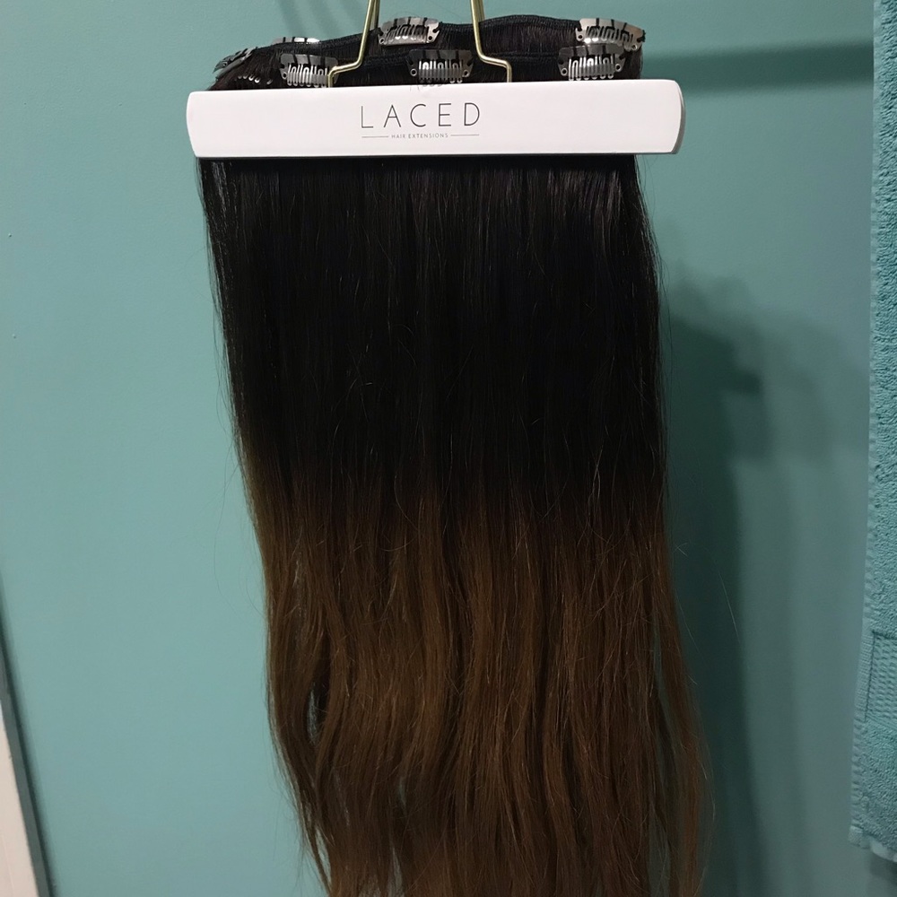 Laced Hair Extensions Clip-Ins 20” Ombré